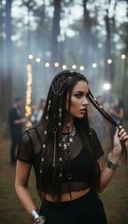 Cosmic Threads | Hair Jewellery Set
