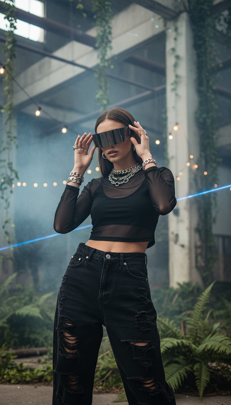 Photon Visor | Reflective Space Glasses