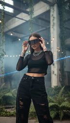 Photon Visor | Reflective Space Glasses